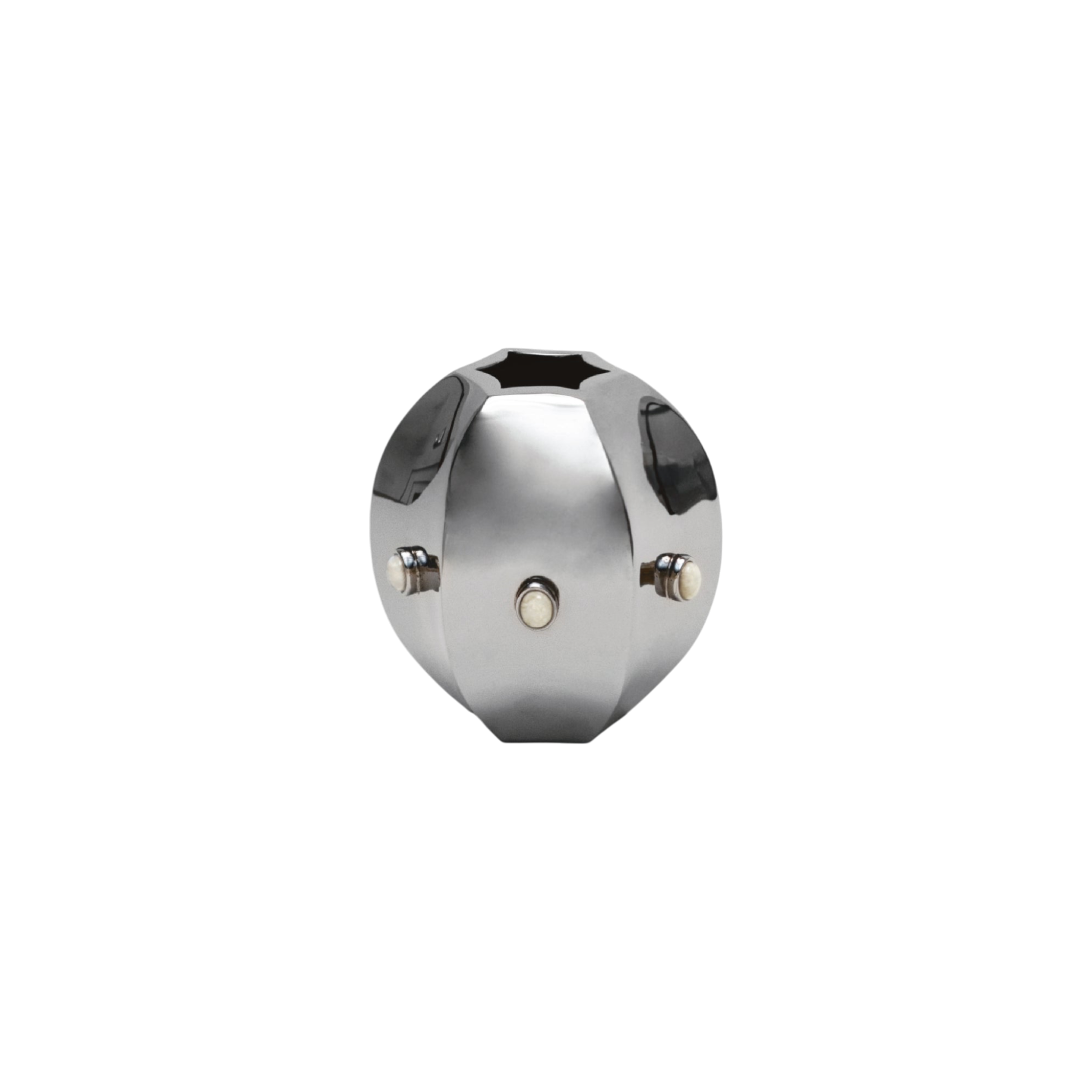 Evi Vase Steel