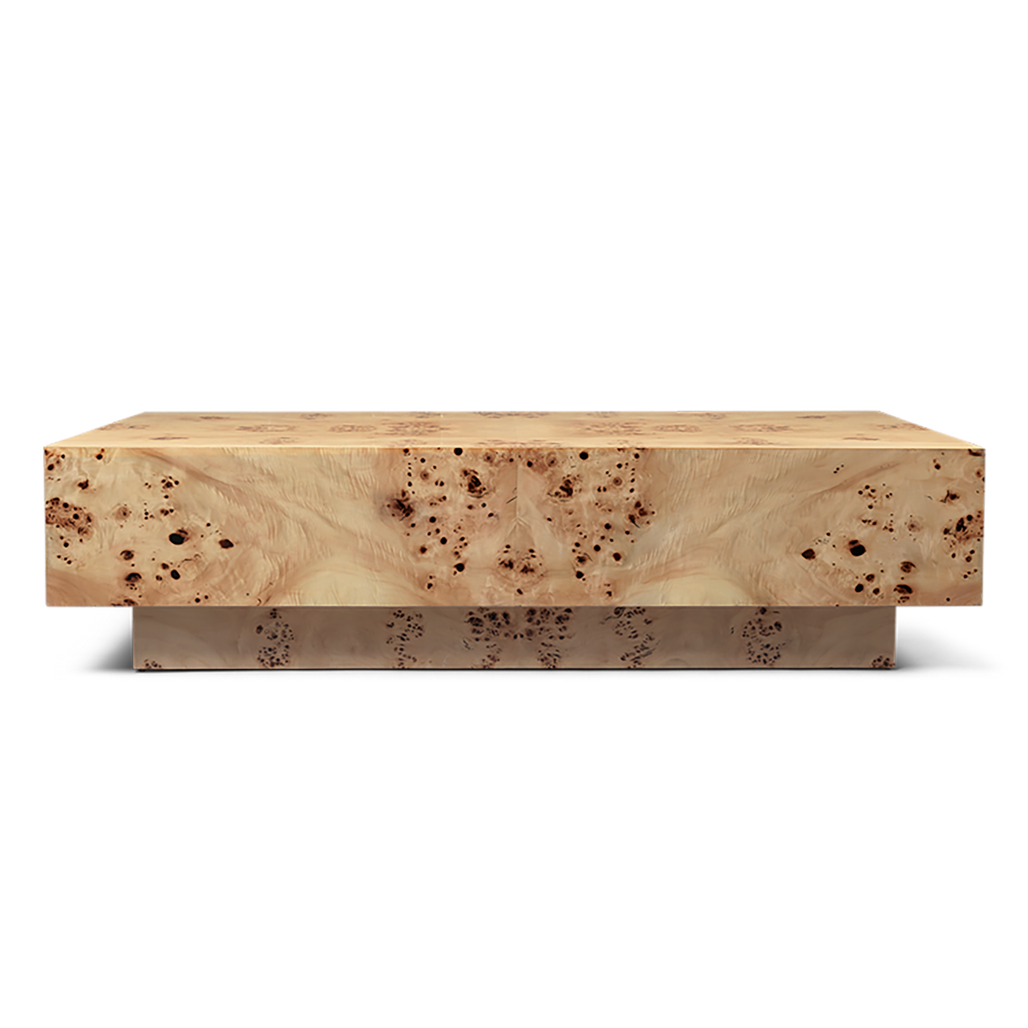 Burl Coffee Table