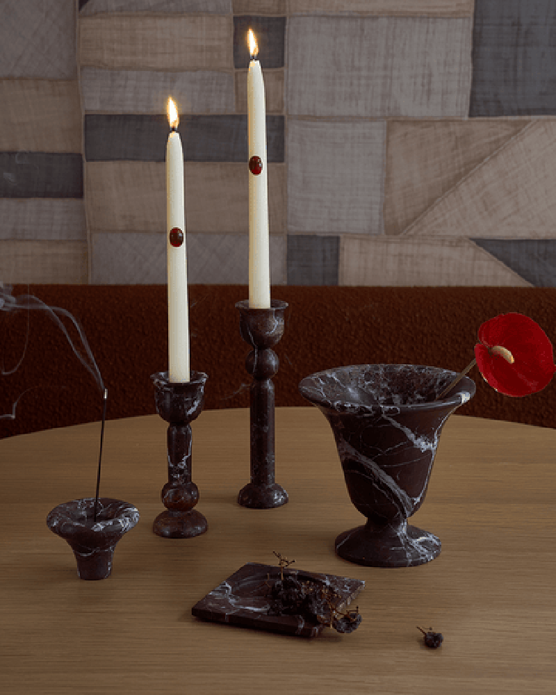 Bell Candle Holder Low