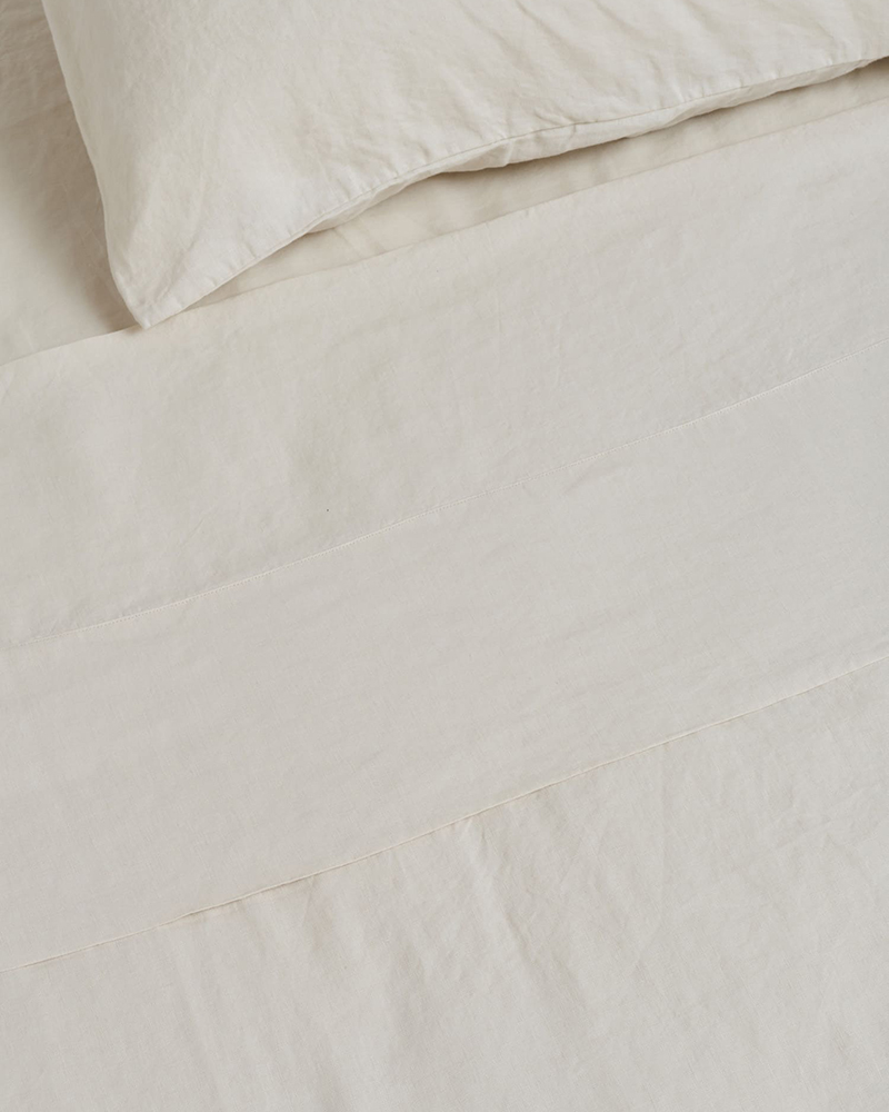 Carlotta + Gee Linen Flat Sheet