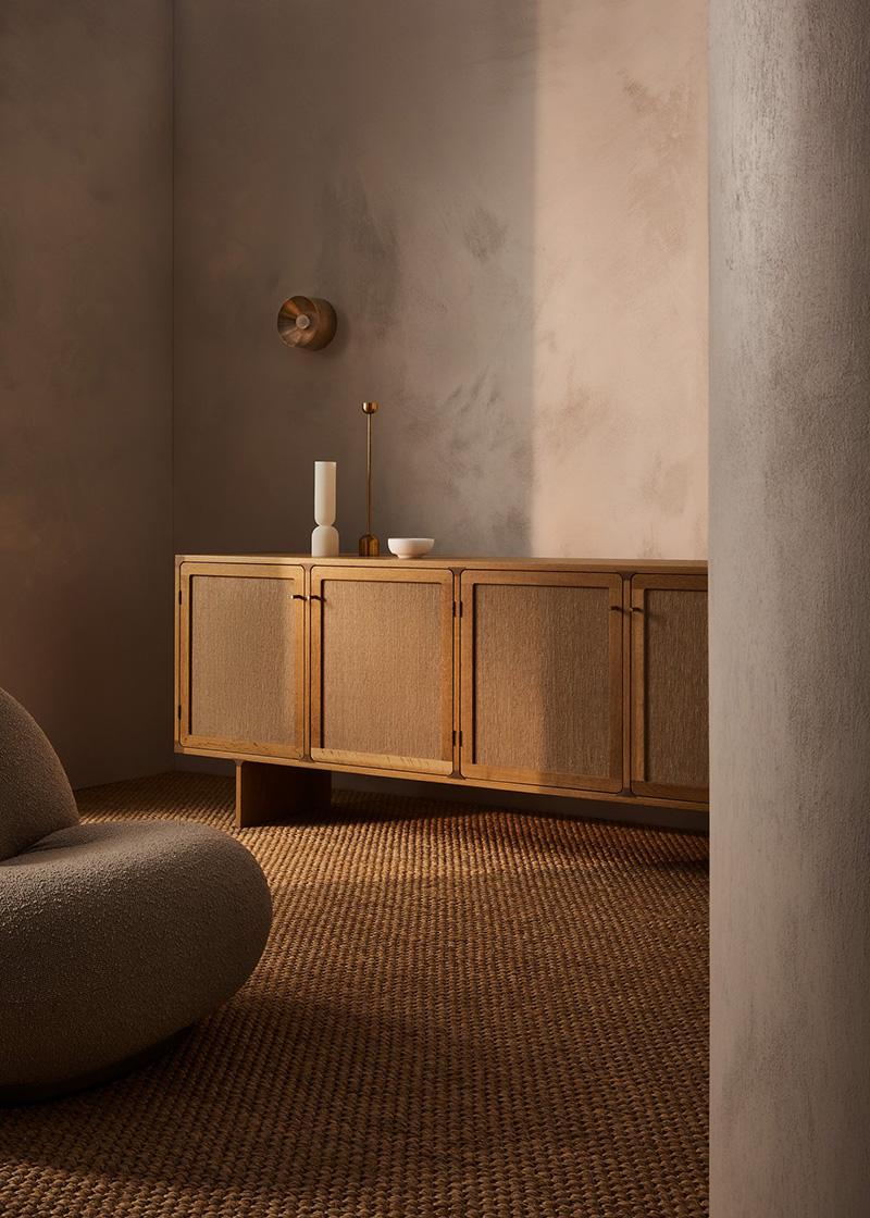 Quarter Round Sideboard