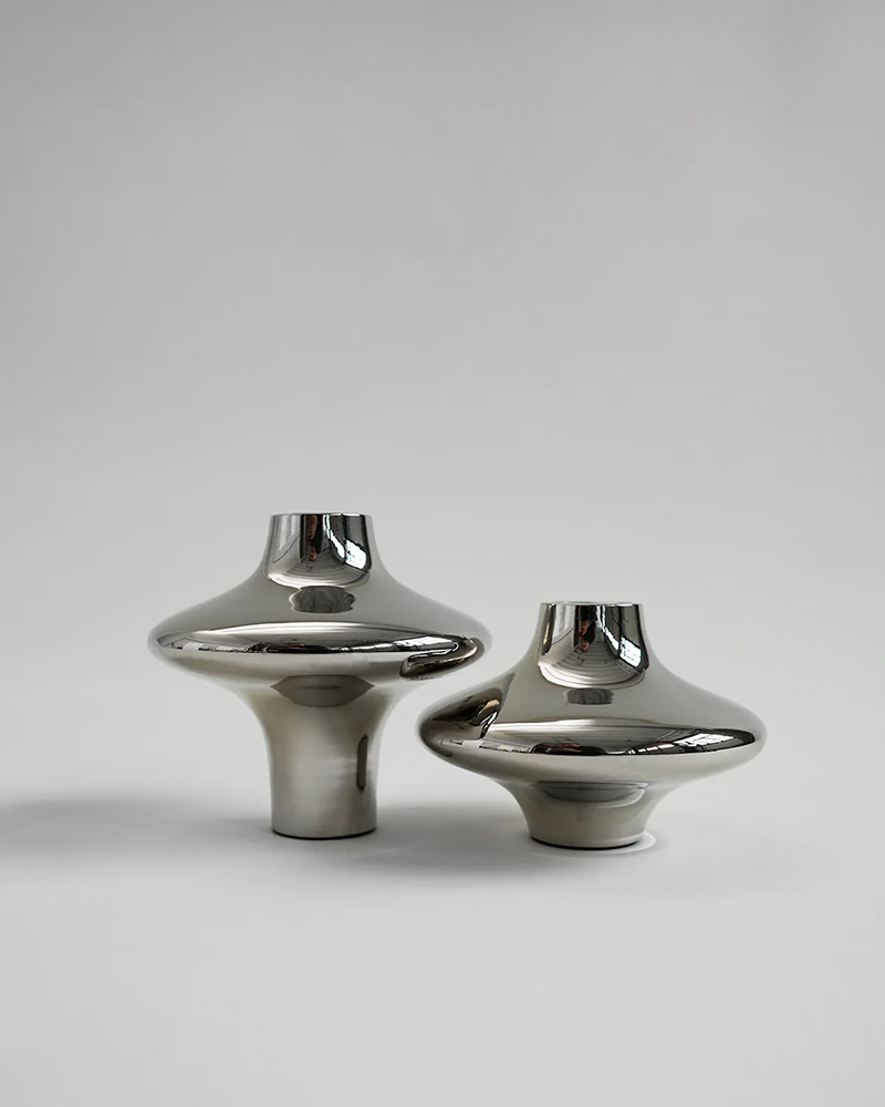 Doublet No. 01 Candleholder Titanium