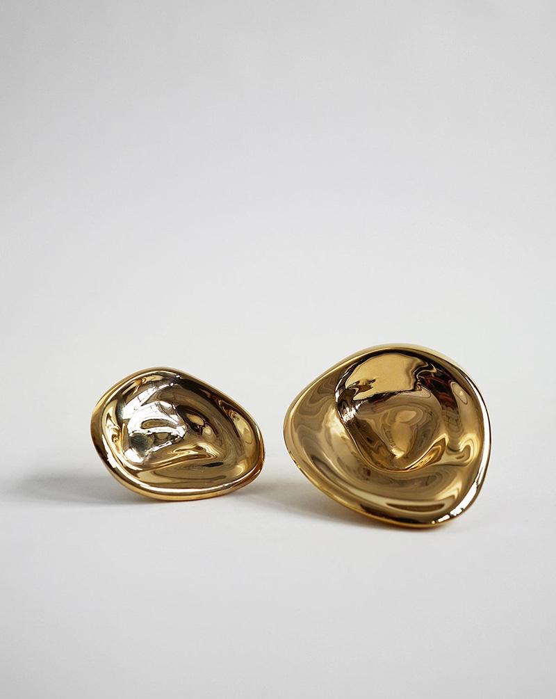 Ripple Hook Brass