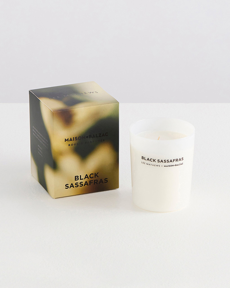 Black Sassafras Candle