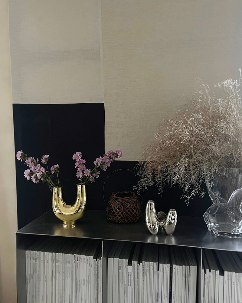 Kazumi Vase Brass