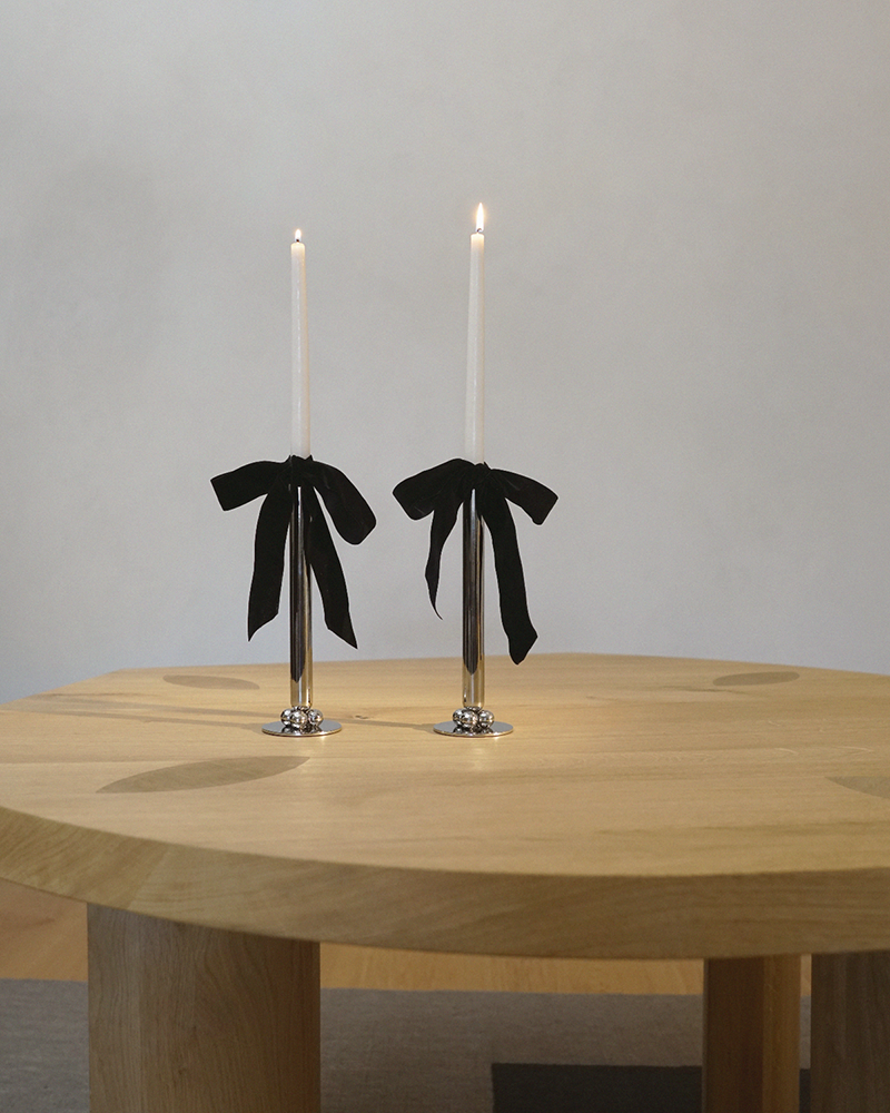 Lilo Candleholder Titanium