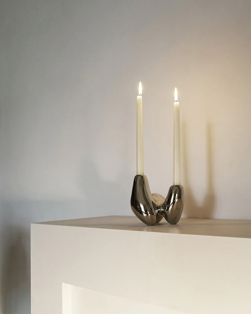 Unity Candleholder Titanium