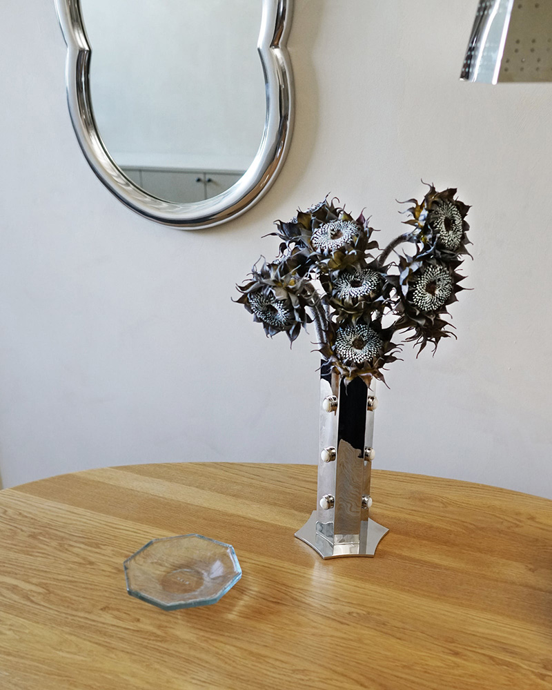 Fleur Vase Titanium